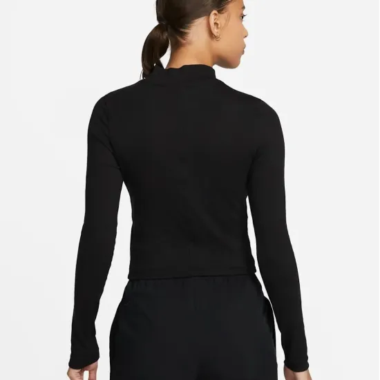 Лонгслів Nike Sportswear Essential Ribbed Mock-Neck DV7880-010