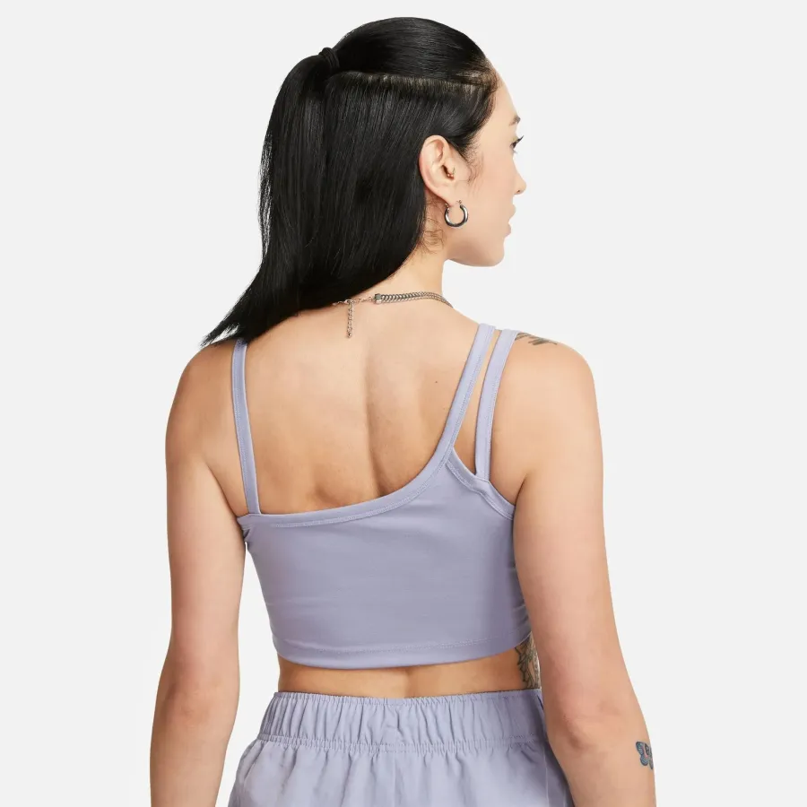 Майка Nike Sportswear Everyday Modern Asymmetrical Crop DV7926-519
