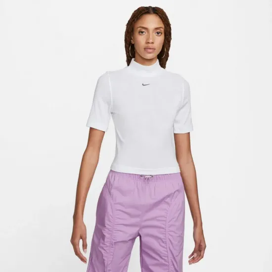 Футболка Nike Sportswear Essential Rib Mock DV7958-100