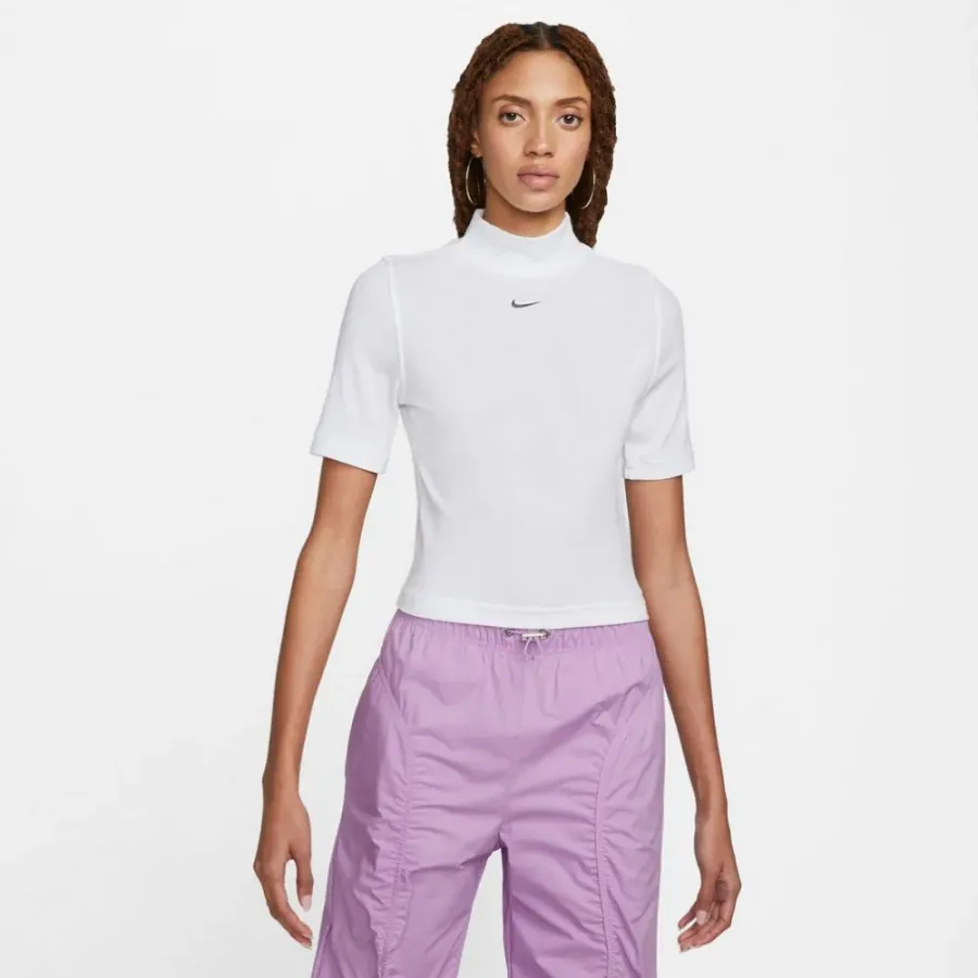 Футболка Nike Sportswear Essential Rib Mock DV7958-100