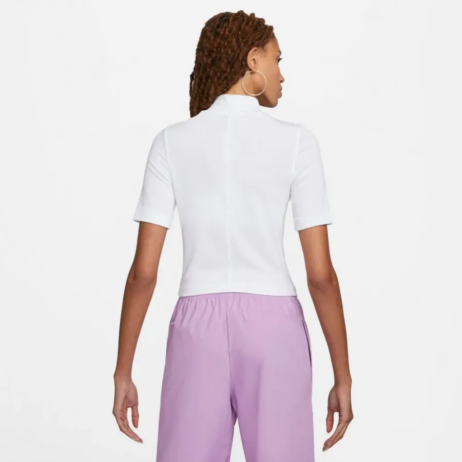 Футболка Nike Sportswear Essential Rib Mock DV7958-100
