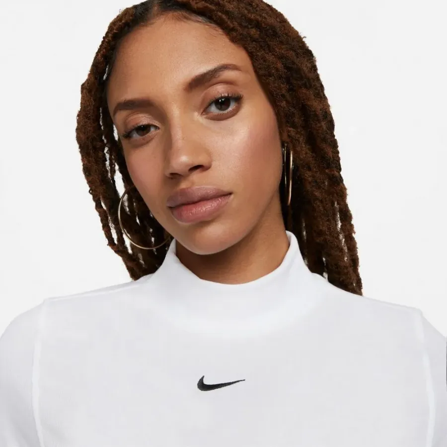 Футболка Nike Sportswear Essential Rib Mock DV7958-100