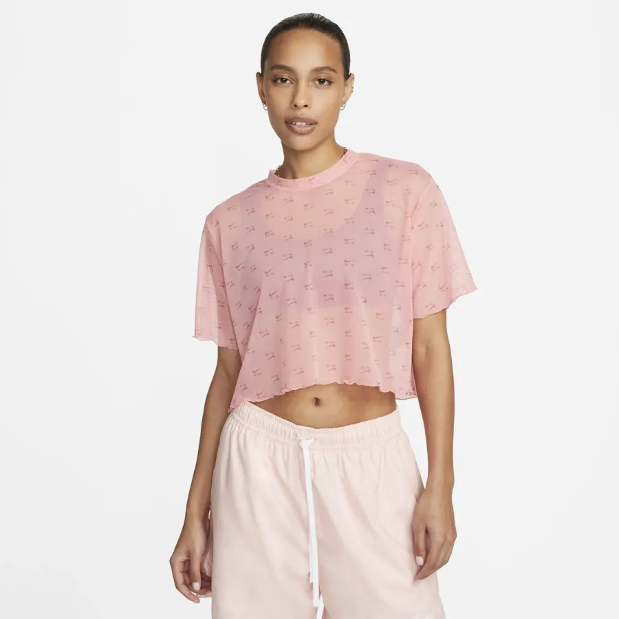 Футболка Nike Air Printed Mesh Short-Sleeve Crop DV8245-611