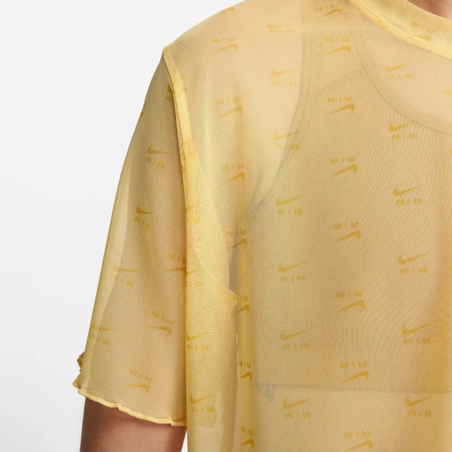 Футболка Nike Air Printed Mesh Short-Sleeve Crop DV8245-795