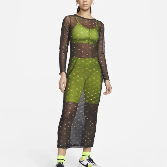 Сукня Nike Air Printed Mesh Long-Sleeve DV8249-010