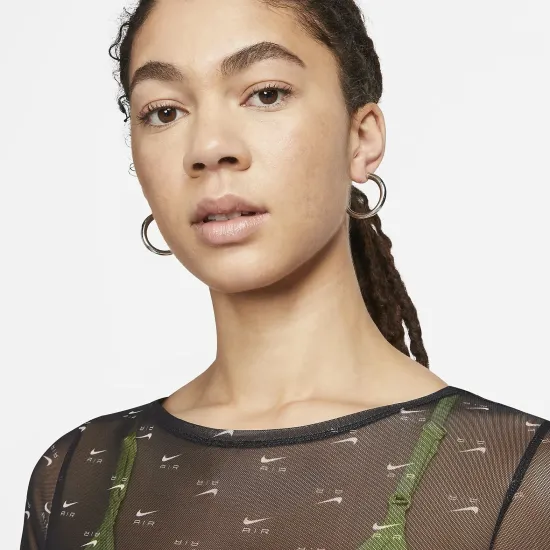 Сукня Nike Air Printed Mesh Long-Sleeve DV8249-010