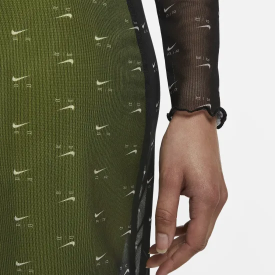 Сукня Nike Air Printed Mesh Long-Sleeve DV8249-010