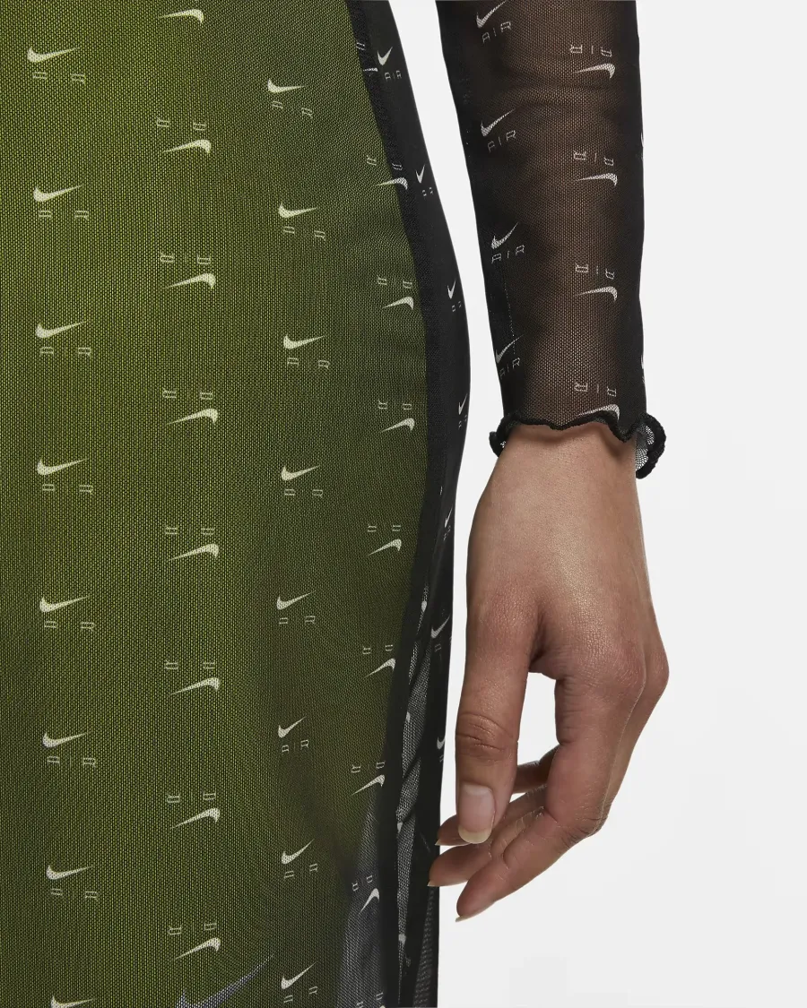 Сукня Nike Air Printed Mesh Long-Sleeve DV8249-010