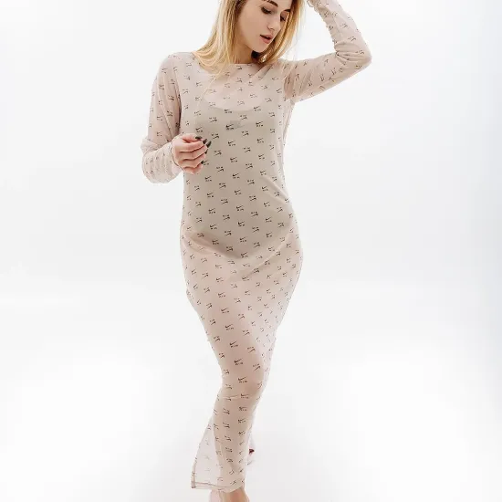 Сукня Nike Air Printed Mesh Long-Sleeve DV8249-292