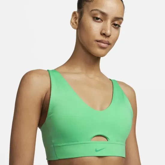 Топ Nike Indy Plunge Cutout Medium-Support Padded Sports DV9837-363
