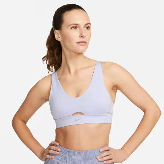 Топ Nike Indy Plunge Cutout Medium-Support Padded Sports DV9837-536