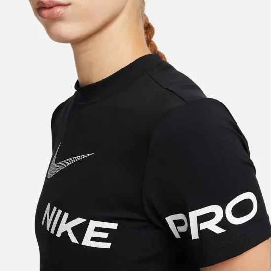 Топ Nike Pro Dri-Fit Cropped Graphic DX0078-010
