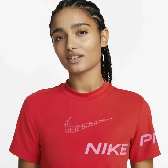 Топ Nike Pro Dri-Fit Cropped Graphic DX0078-657