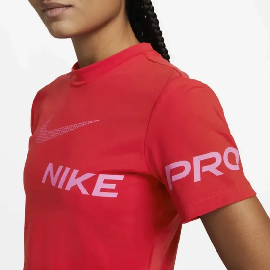 Топ Nike Pro Dri-Fit Cropped Graphic DX0078-657