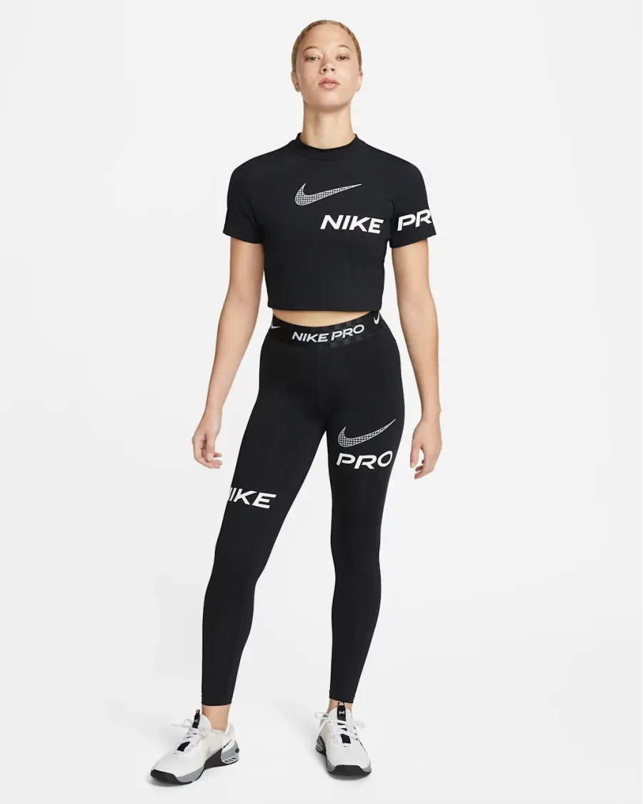 Лосини Nike Pro Dri-FIT Mid-Rise Graphic Tight DX0080-010