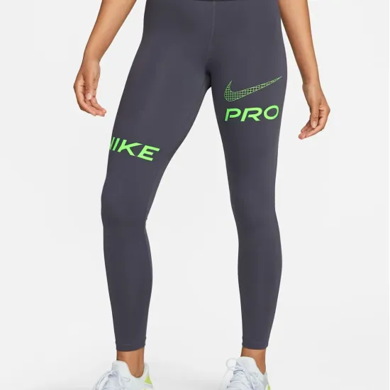 Лосини Nike Pro Dri-FIT Mid-Rise Graphic Tight DX0080-015