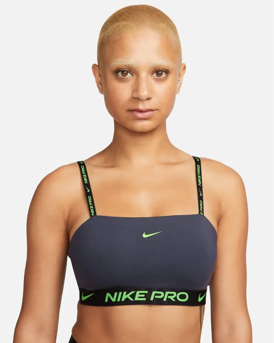 Топ Nike Pro Dri-FIT Indy Bandeau DX0655-015