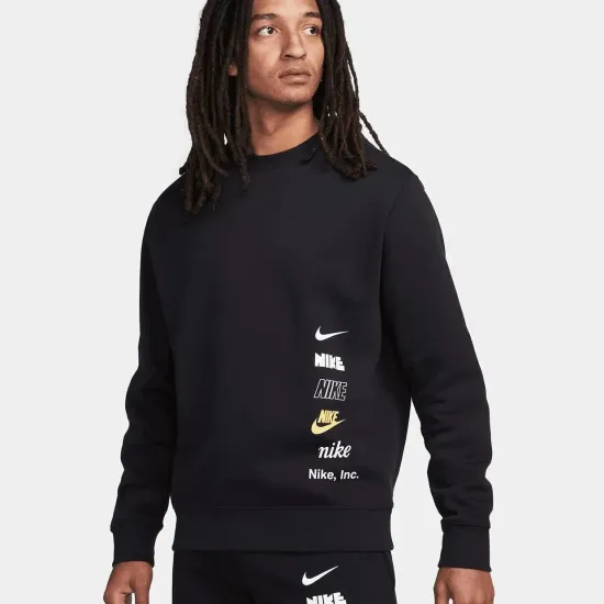 Кофта Nike Sweat Crew Multi Logo DX0781-010