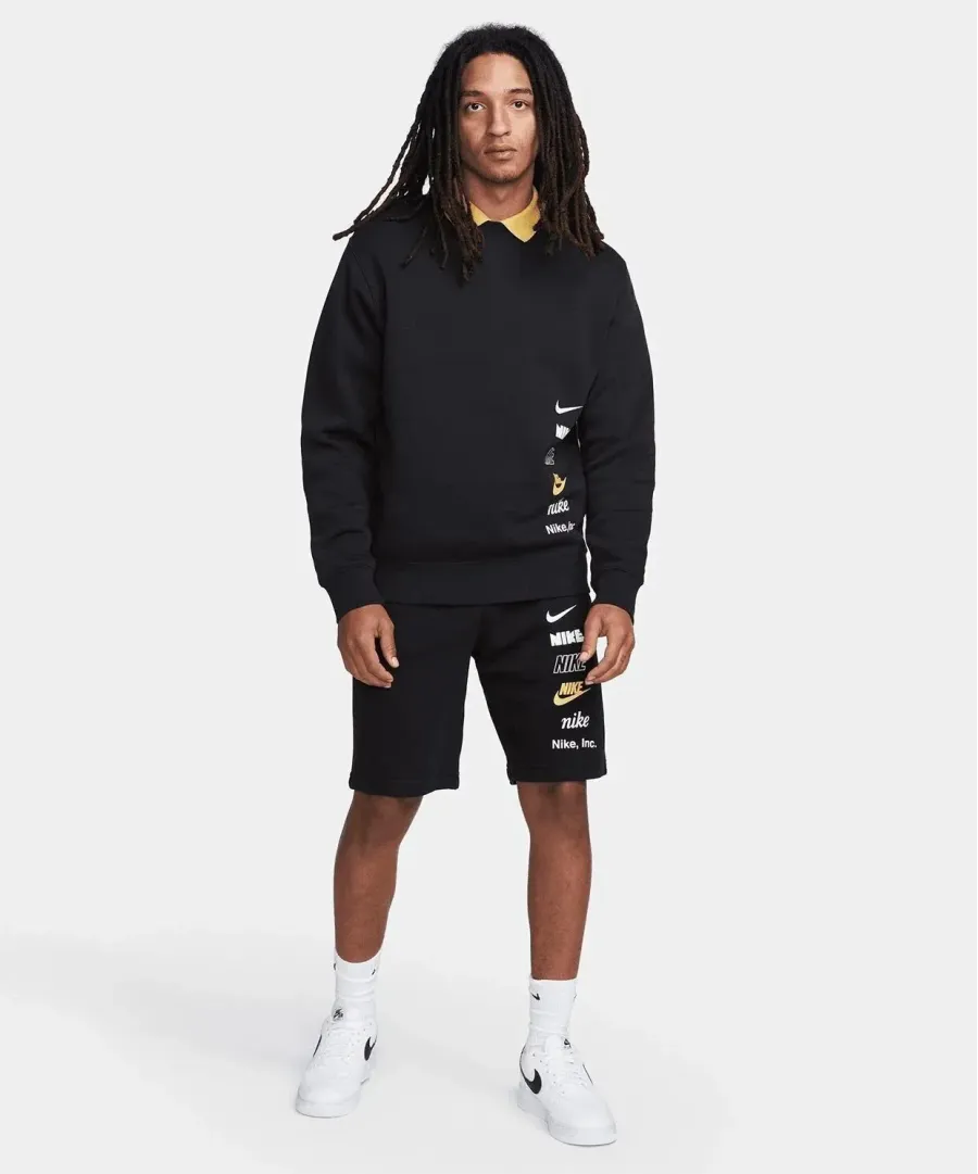 Кофта Nike Sweat Crew Multi Logo DX0781-010
