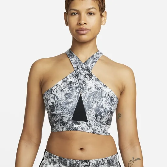 Топ Nike Dri-FIT Swoosh Wrap AOP DX1778-010
