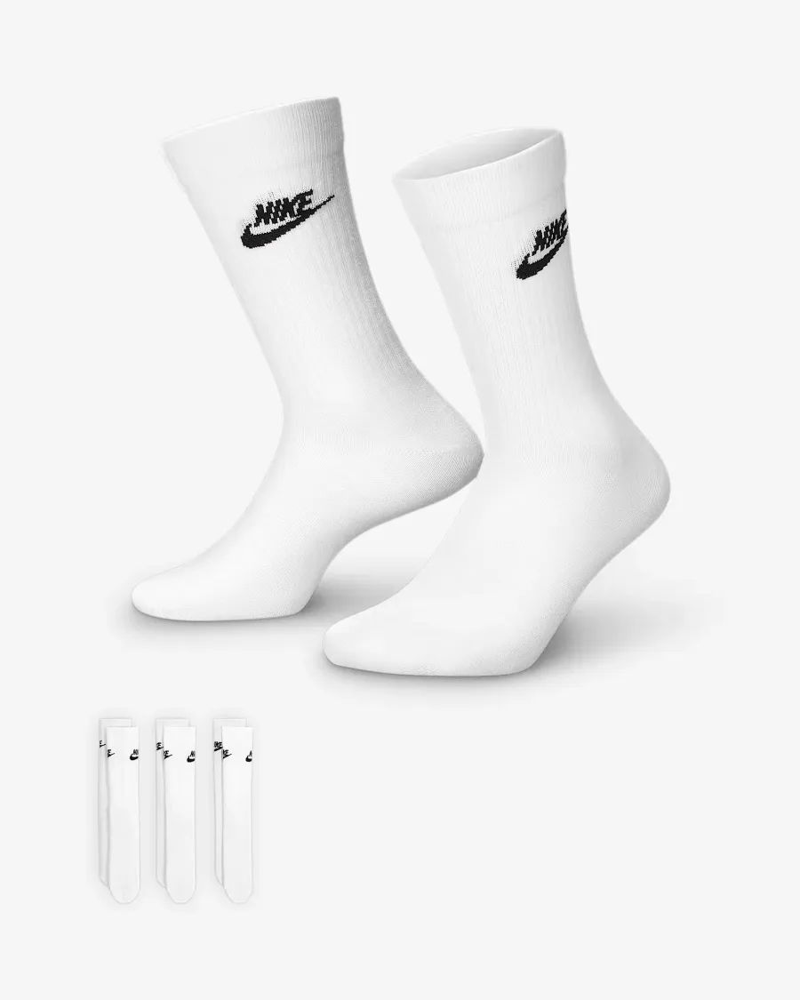 Шкарпетки Nike Sportswear Everyday Essential Crew DX5025-100