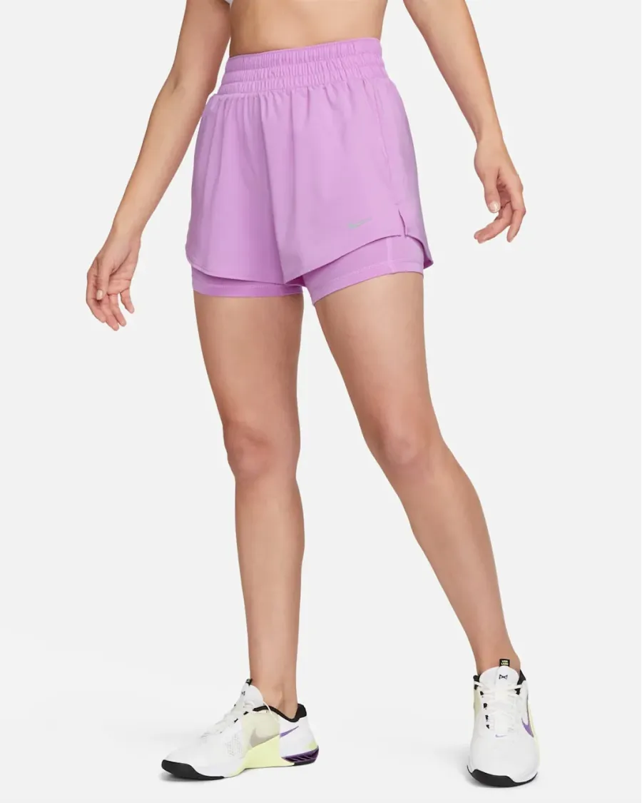 Шорти Nike One Dri-FIT High-Rise 2-in-1 DX6016-532