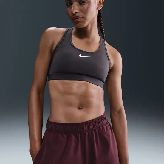 Топ Nike Swoosh Medium Support Padded Sports DX6821-036