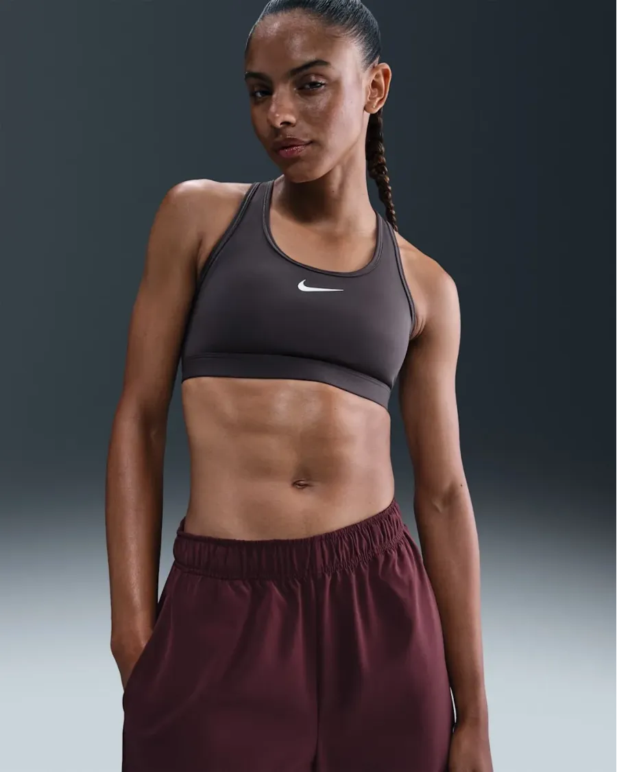 Топ Nike Swoosh Medium Support Padded Sports DX6821-036