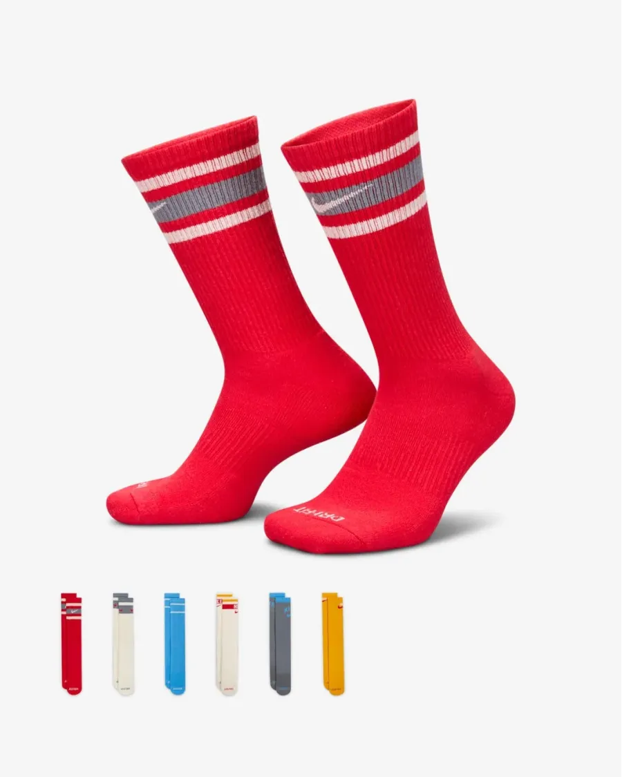 Шкарпетки Nike Everyday Plus Cushioned Crew Multi DX7670-910