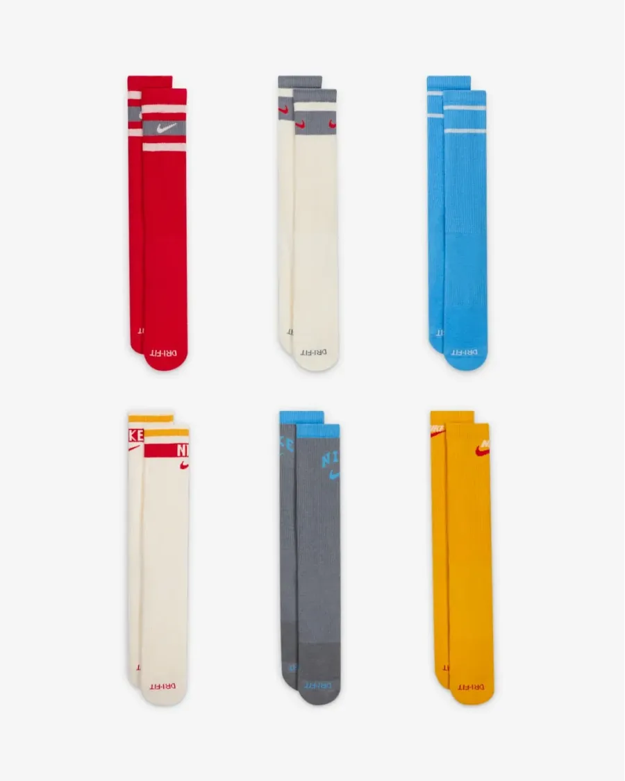 Шкарпетки Nike Everyday Plus Cushioned Crew Multi DX7670-910