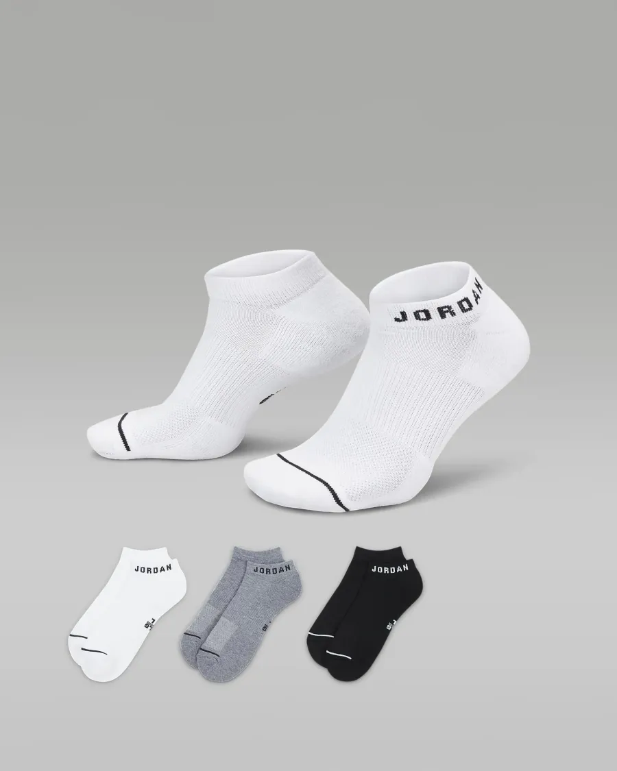 Шкарпетки Nike Air Jordan Everyday No‑Show DX9656-911