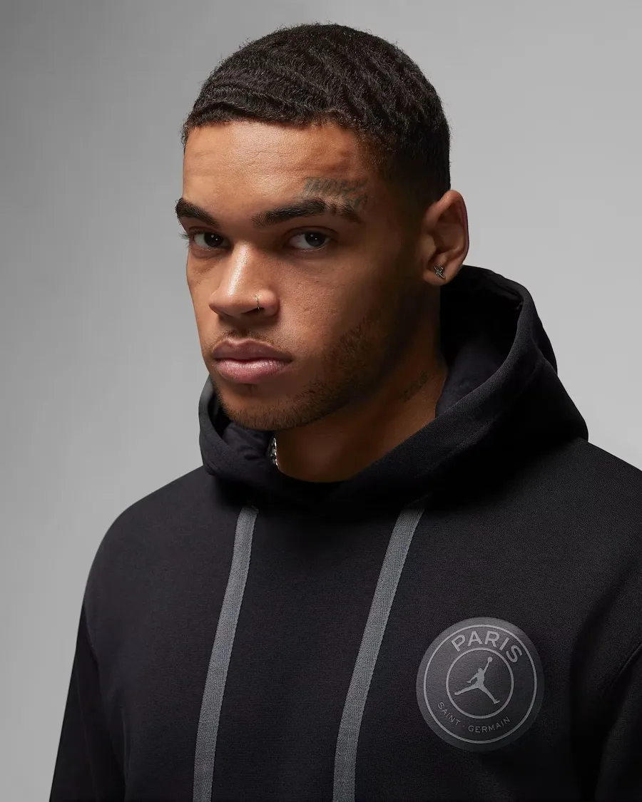Кофта Nike Air Jordan PSG HBR Fleece Pullover DZ2923-010