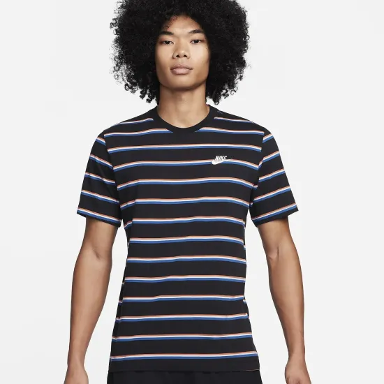 Футболка Nike Sportswear Club Stripe Tee DZ2985-011