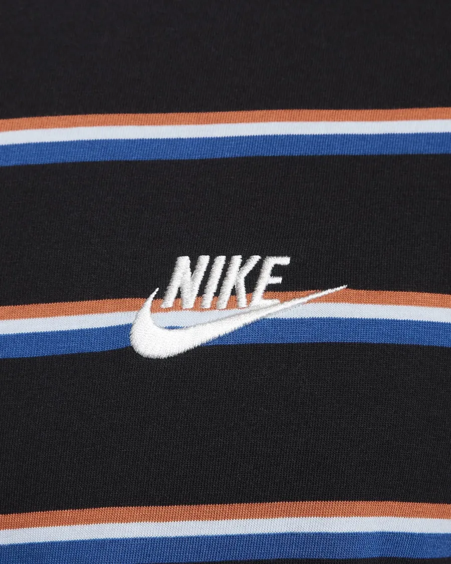 Футболка Nike Sportswear Club Stripe Tee DZ2985-011