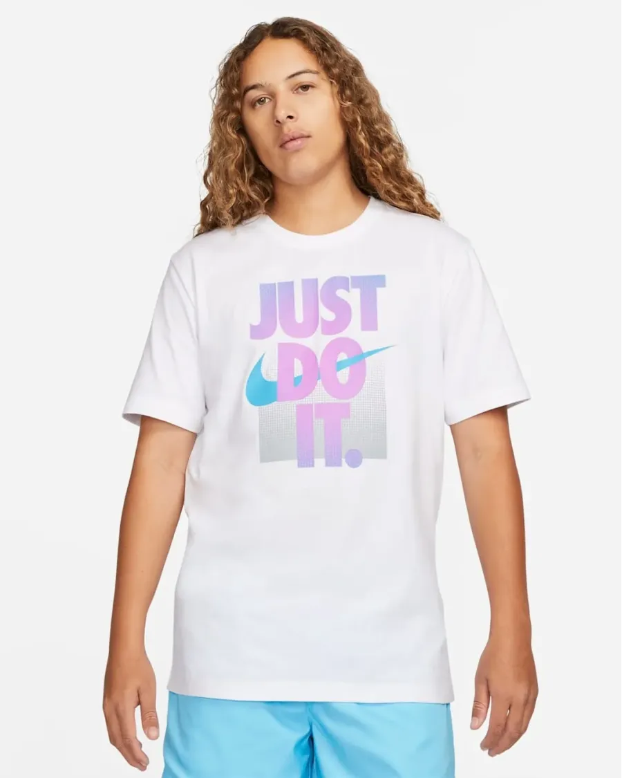 Футболка Nike Sportswear Tee 12-Month Just Do It DZ2993-100