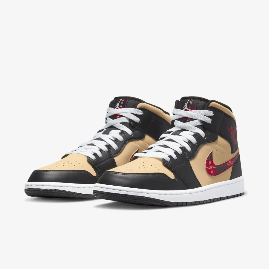 Кросівки Nike Air Jordan 1 Mid SE Tartan Swoosh DZ5329-001