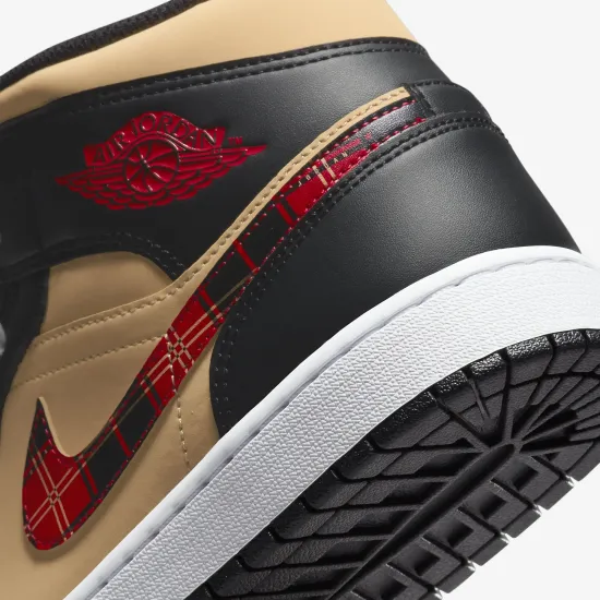 Кросівки Nike Air Jordan 1 Mid SE Tartan Swoosh DZ5329-001