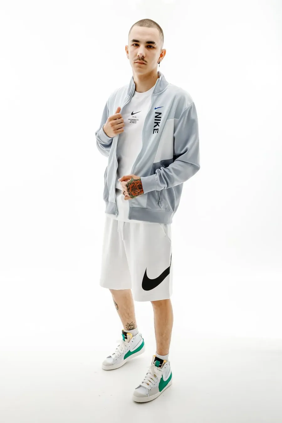 Кофта Nike Sportswear Hybrid PK Tracktop FB1626-043