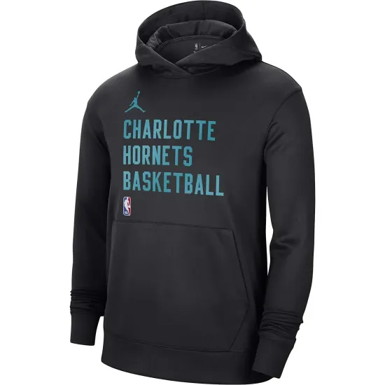 Кофта Nike Air Jordan Charlotte Hornets Performance Spotlight On Court Practice FB3690-010