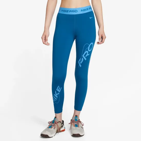 Легінси Nike Pro Mid-Rise 7/8 Graphic FB5488-457