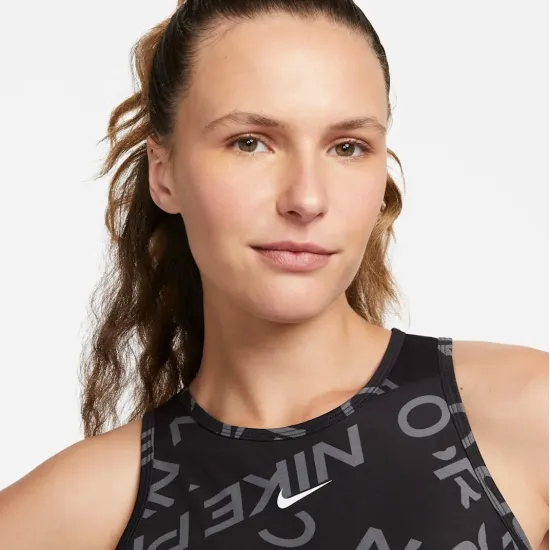 Топ Nike Pro Dri-FIT Crop Printed Tank Top FB5500-010