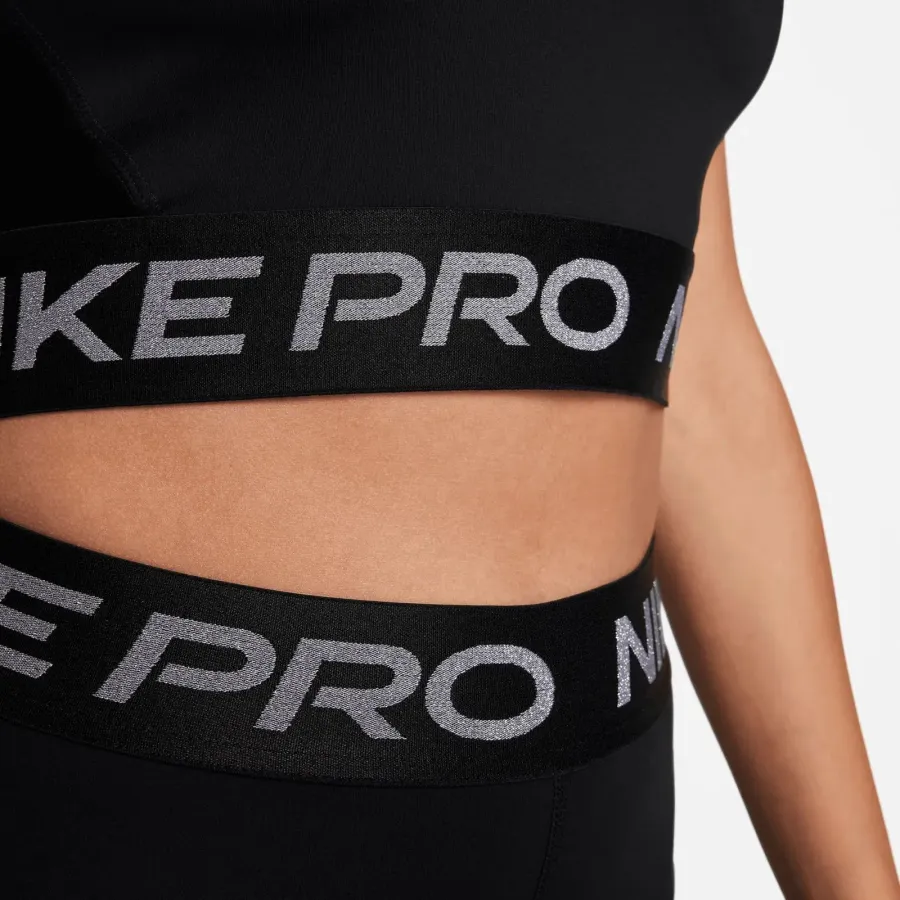 Топ Nike Pro Dri-Fit Crop Tank Shine FB5588-010