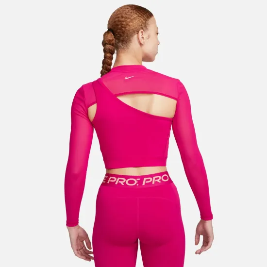 Топ Nike Pro Long-Sleeve Cropped FB5683-615