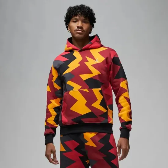 Кофта Nike Air Jordan Flight MVP AOP Fleece Pullover FB7014-619