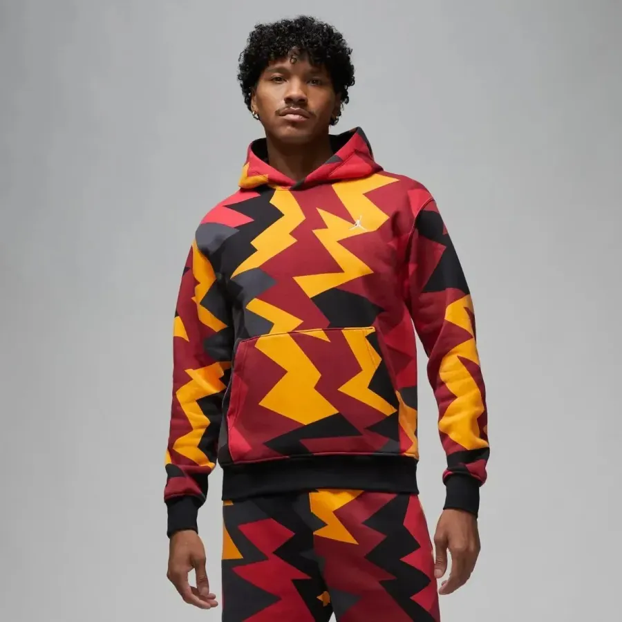 Кофта Nike Air Jordan Flight MVP AOP Fleece Pullover FB7014-619