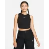 Майка Nike Sportswear Chill Knit Tight Cropped Mini-Rib FB8279-010