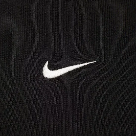 Майка Nike Sportswear Chill Knit Tight Cropped Mini-Rib FB8279-010