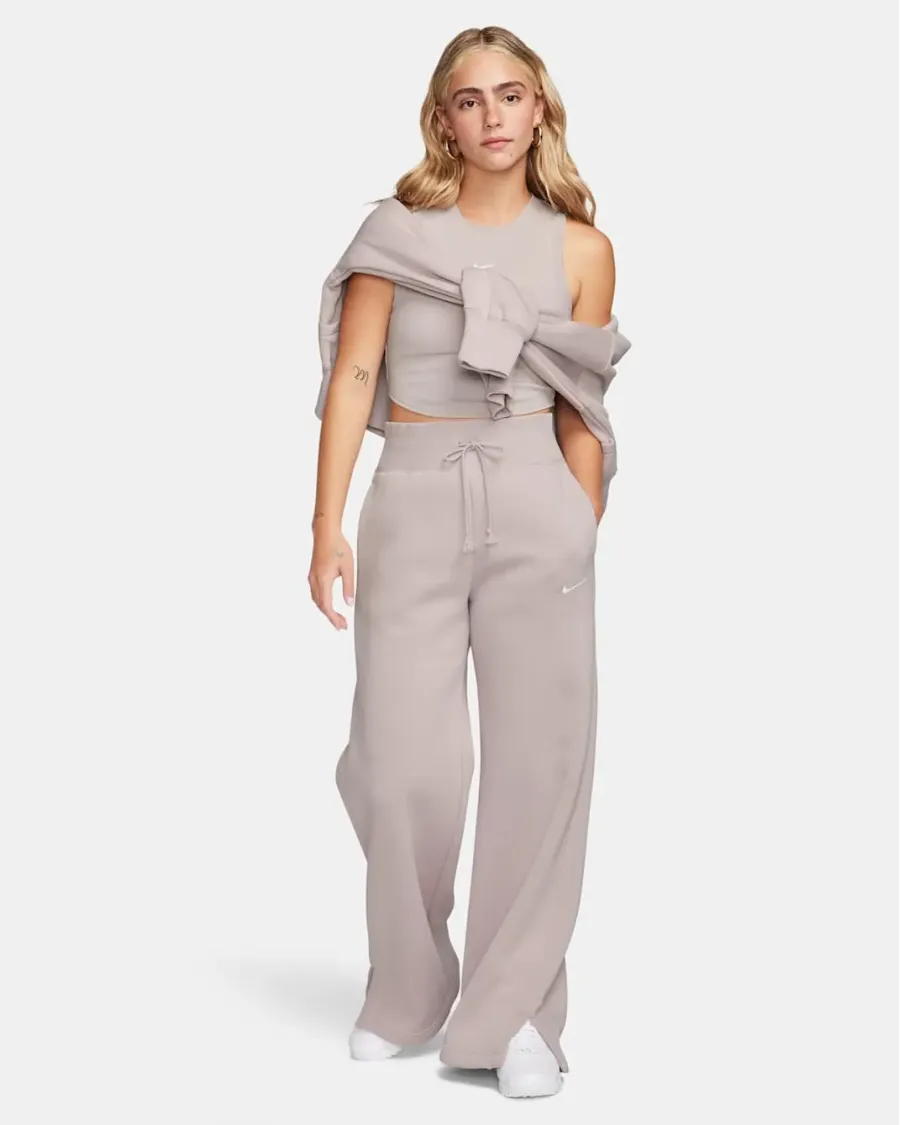 Майка Nike Sportswear Chill Knit Tight Cropped Mini-Rib FB8279-019