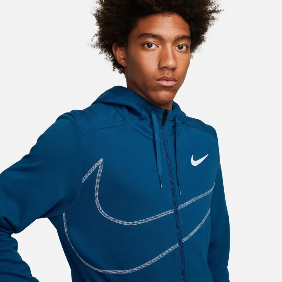 Кофта Nike Dri-FIT Fleece Full-Zip Fitness FB8575-476