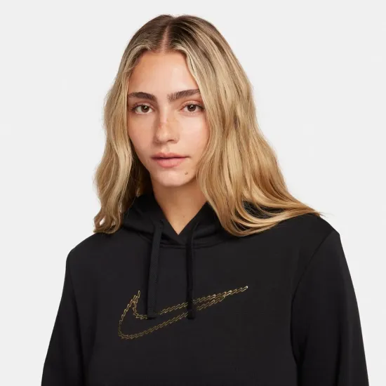 Кофта Nike Sportswear Club Fleece Shine Oversized Pullover FB8763-010